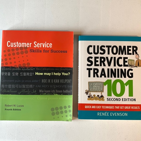 2 Customer Service Books - Picture 1 of 13